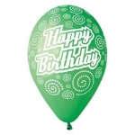 Obrázok z Latexový balónik s potlačou Happy Birthday 1 