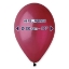 Obrázok z Balóniky Gemar bordeaux - 30 cm / 12 "- 100 ks