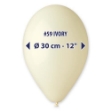 Picture of Gemar Ivory Balloons – 30 cm / 12" – 100 pcs
