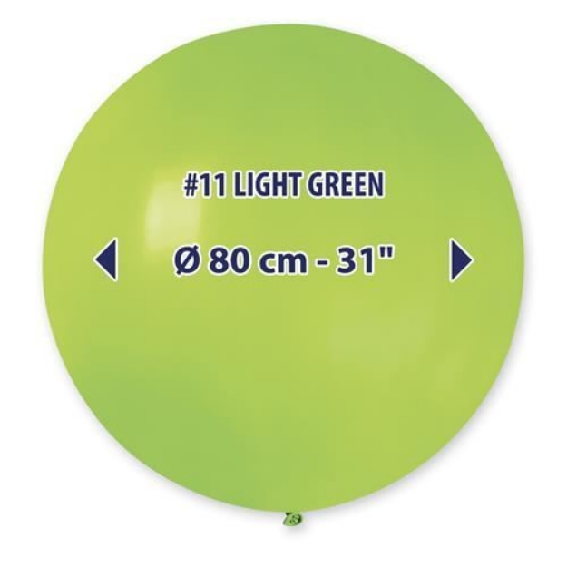 Obrázek Obří nafukovací balon - Gemar světle zelený 80 cm