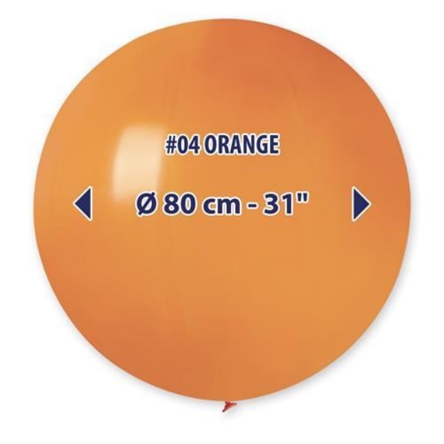 Obrázok z Obrie nafukovací balón - oranžová