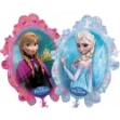 Obrázok z Fóliový balónik ovál Frozen - Anna a Elsa 63 x 78 cm