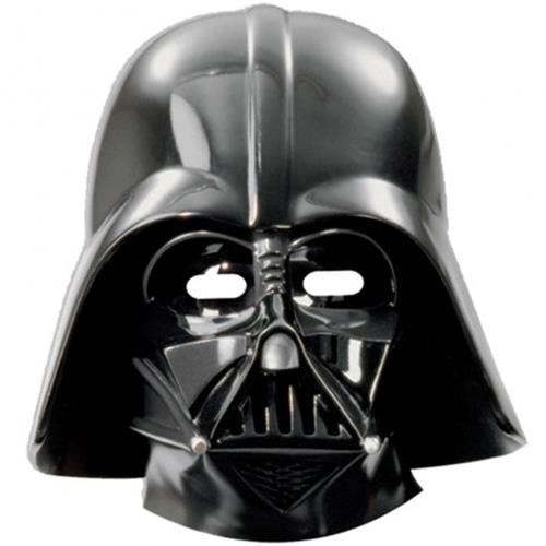Levně Party papírové masky Darth Vader 6 ks