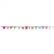 Obrázek Party nápis Happy Birthday - holka 180 cm