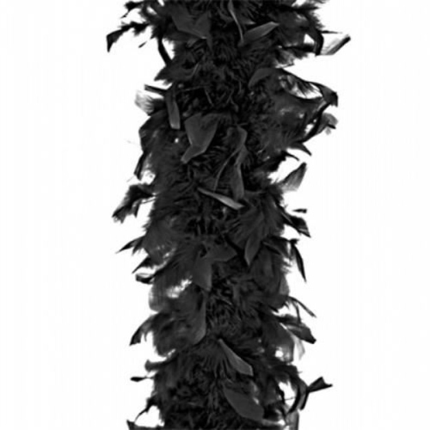 Obrázek z Péřové boa - černé 