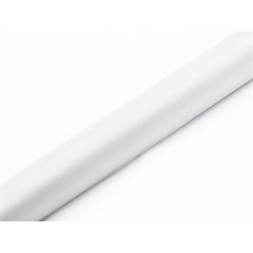 Levně Organza bílá – 36 cm × 9 m, neolemovaná