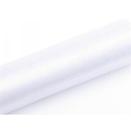 Picture of White organza – 16 cm × 9 m, unedged