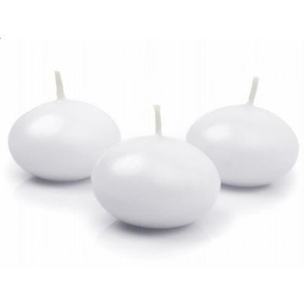Picture of Floating candle white – 4 cm, 1 pc.