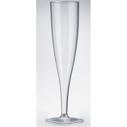 Picture of Plastic champagne glasses – 6 pcs, 135 ml