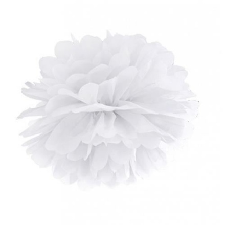 Picture of Pom pom white - 25 cm