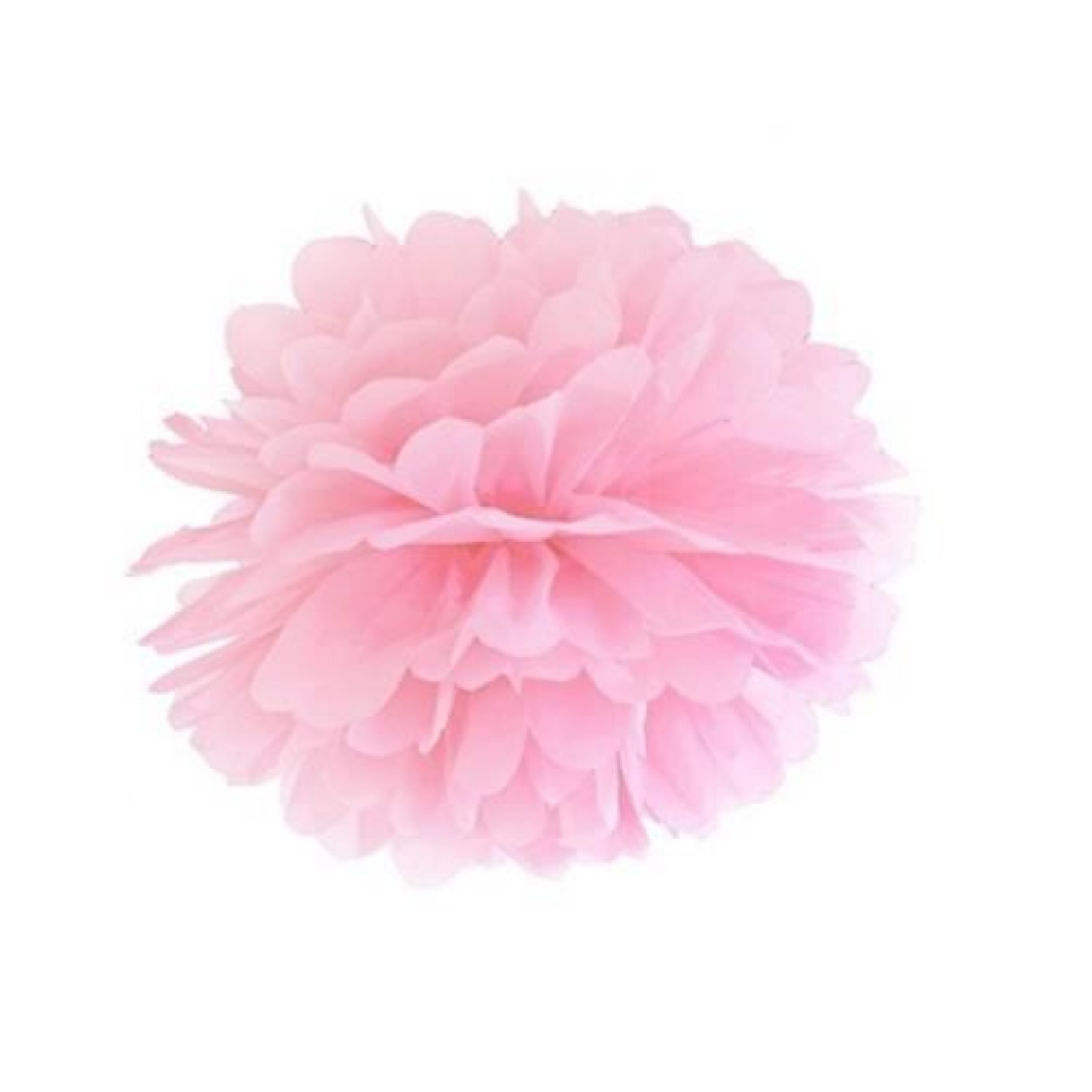Levně Pom pom růžový - 25 cm