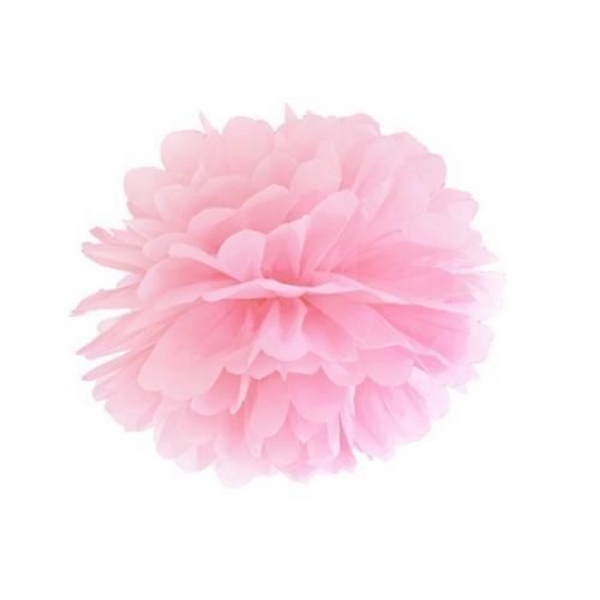 Pom pom růžový - 25 cm