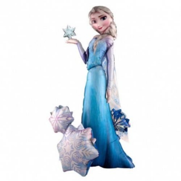 Obrázok z Chodiaci balónik Elsa Frozen 88 cm x 144 cm 