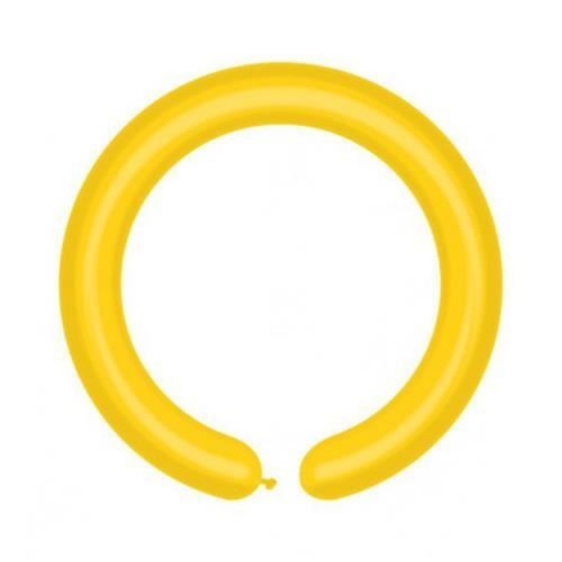 Picture of Modeling balloons professional yellow – 100 pcs.