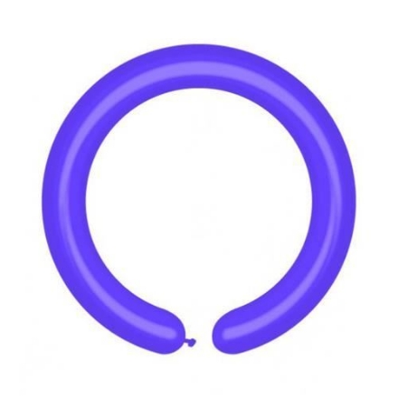 Picture of Professional purple modeling balloons – 100 pcs.