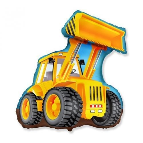 Levně Fóliový balonek Bagr – 60 cm