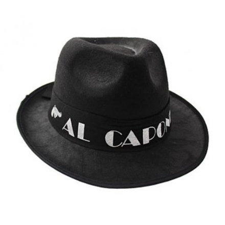 Obrázok z Klobúk Al Capone čierny