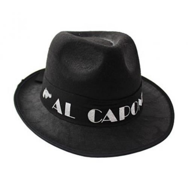 Obrázek z Klobouk Al Capone černý 