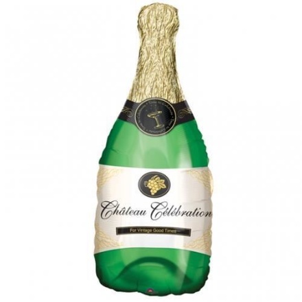 Obrázek Fóliový balonek láhev sektu Chateau Celebration – 91 cm
