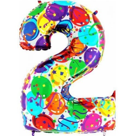 Picture of Foil Number Balloon 2