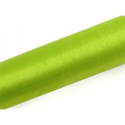 Obrázek Organza 16cm x 9m světle zelená