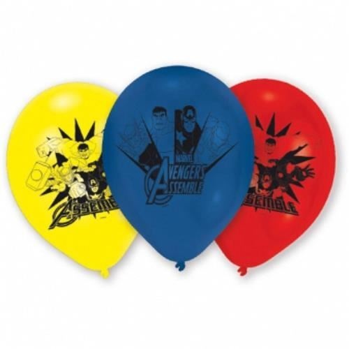Latexové balónky Avengers 6 ks – 23 cm