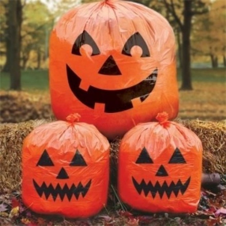Picture of Halloween pytle ve tvaru dýní 3 ks