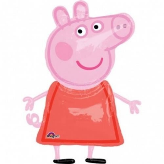 Obrázek Chodící balonek Prasátko Peppa – 91 × 121 cm