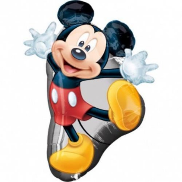 Obrázek z Foliový balonek postava Mickey Mouse 55 x 78 cm 