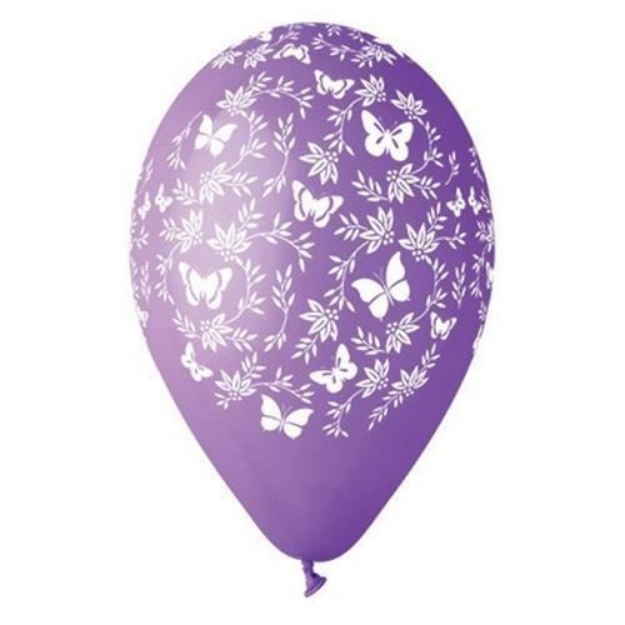 Obrázek z Latexový balonek motýlci 30 cm 