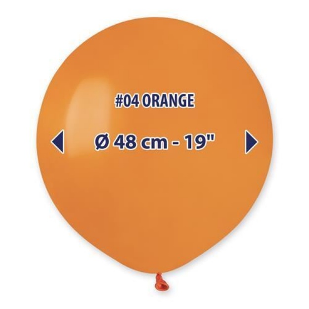 Obrázok z Balónik oranžový 48 cm