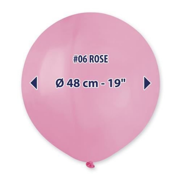 Obrázok z Balónik svetlo ružový 48 cm