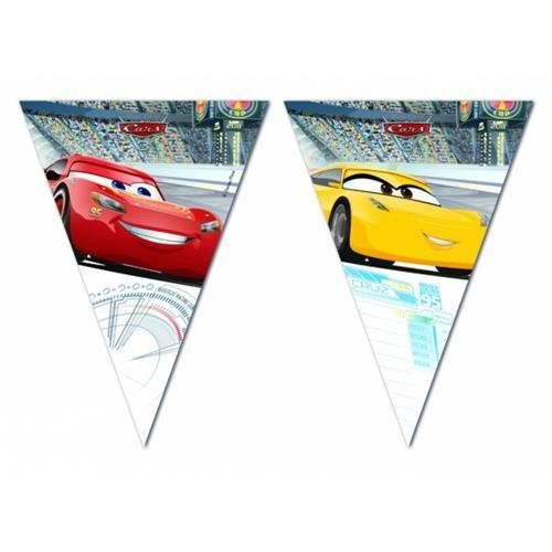 Vlajočková girlanda Cars 3