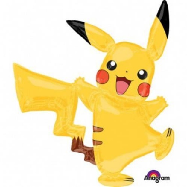Obrázek z Chodící balonek Pokemon Pikachu 144 cm 