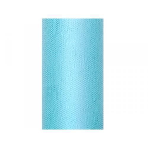 Levně Tyl dekorační tyrkysový 30 cm x 9 m