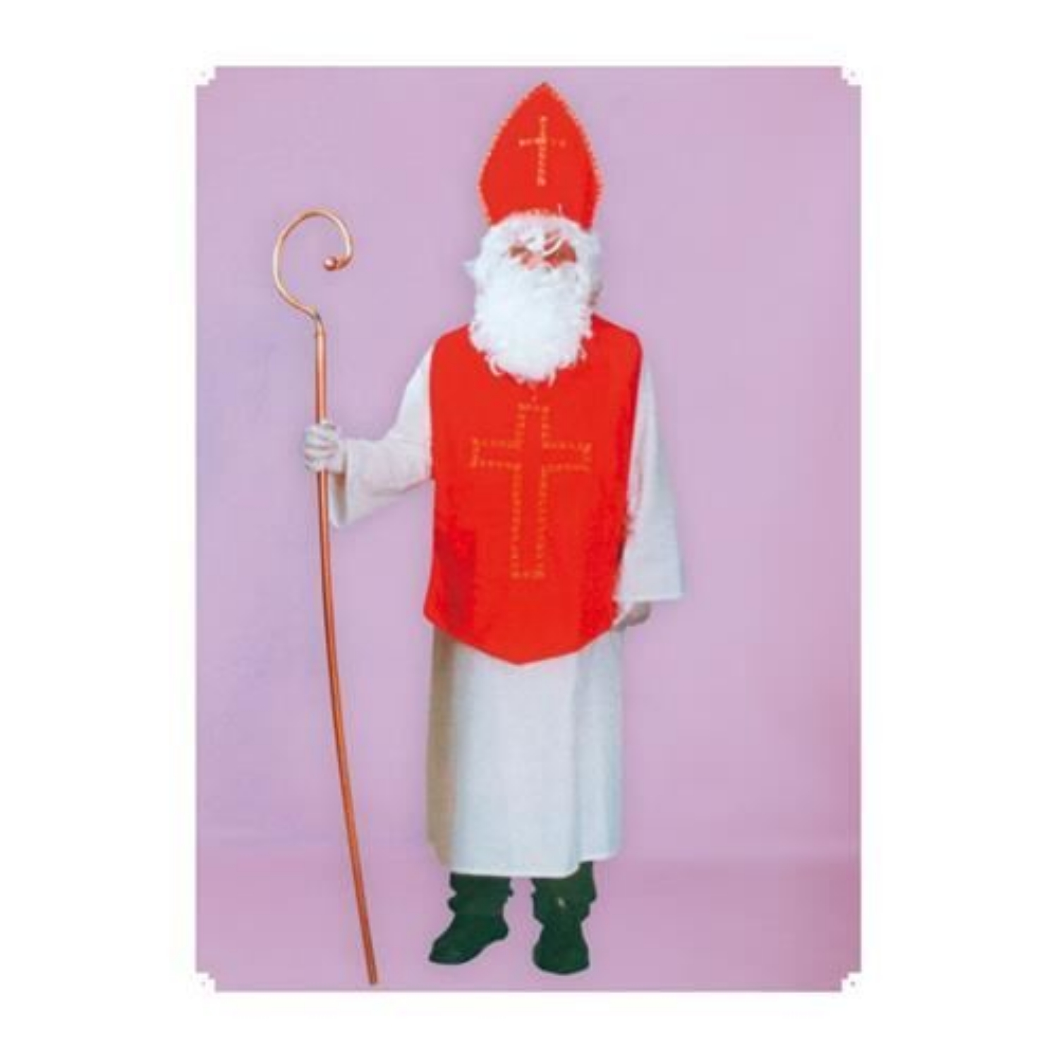 Mikuláš červený se zlatým křížem - základní - Divadelní kvalita