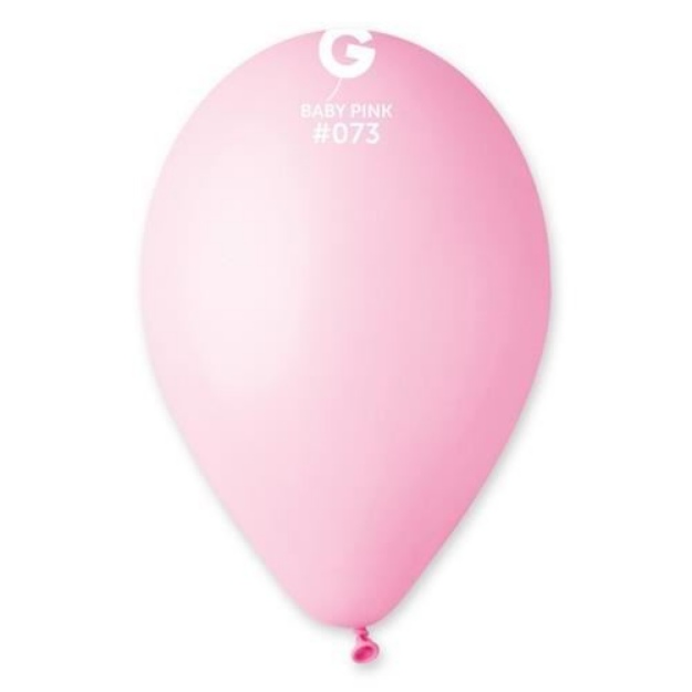Obrázok z Balóniky 30 cm - Svetlo ružové Baby pink 100 ks 