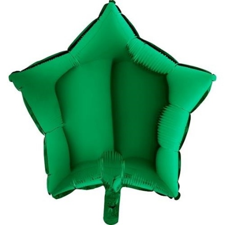 Picture of Foliový balonek hvězda zelená 45 cm - Nebalený
