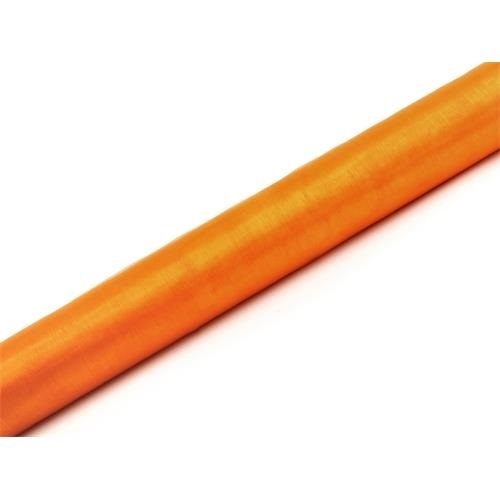 Levně Organza 36 cm x 9 m oranžová