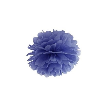 Picture of Pom pom tmavě modrý - 25 cm
