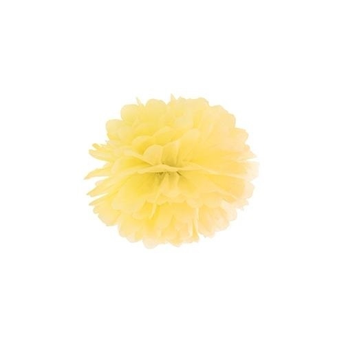 Levně Pom pom žlutý - 25 cm