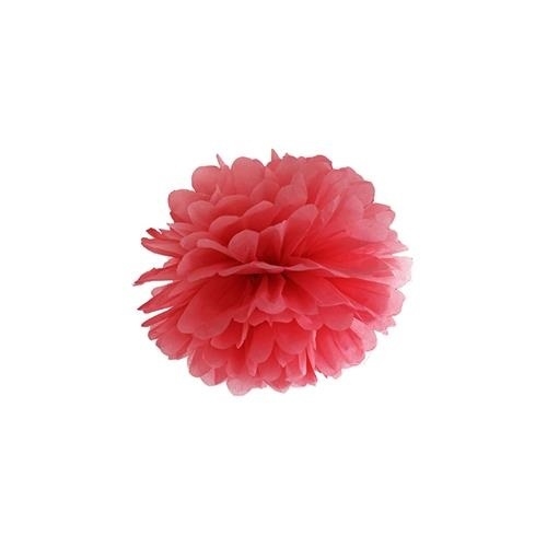 Levně Pom pom červený - 25 cm