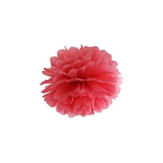 Obrázek z Pom pom červený - 25 cm 