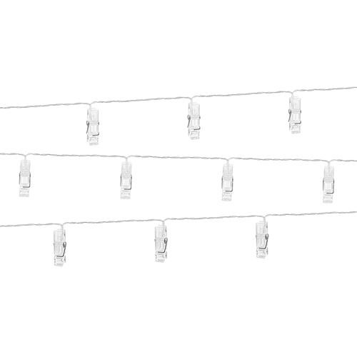 Levně Kolíčky s LED světélkem - 140 cm