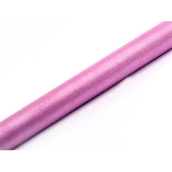 Organza 36cm x 9m růžová
