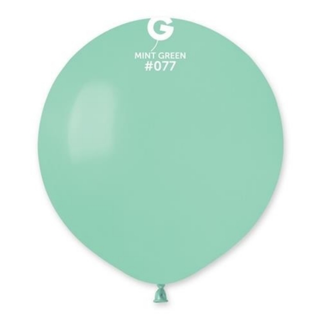 Obrázek Balonek Gemar Mátově zelený  48 cm