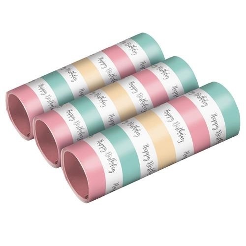 Serpentíny Pastel Balloons 3 ks