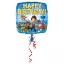 Fóliový balonek Tlapková patrola s nápisem Happy Birthday, průměr 43 cm