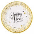 Obrázok z Papierové taniere Happy New Year 23 cm - 8 ks