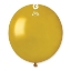 Velký zlatý metalický latexový balonek Gemar 48 cm